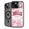 NBA Chicago Bulls Historic Blast iPhone 15 Kickstand Case